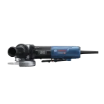 Minipulidora Bosch 5pulg GWS 17-125 PS, 06017D13G0, Vista Lateral