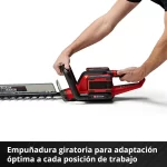 Cortasetos Inalambrico Einhell 720mm 36V GE-CH 36-65 Li, 3410960, detalle giratorio