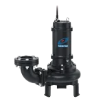 Electrobomba Tsurumi Aguas Negras Cortadora serie CZ vista ppal