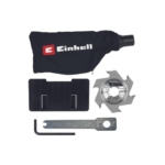 Enrutador de Clavija Plano Inalambrico Einhell 18V TE-BJ 18 Li, detalle accesorios