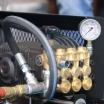 Hidrolavadora Danau Weg 5000PSI detalle Bomba Danau