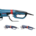 Pulidora Bosch 7P GWS 24-180 LVI, 0601892HE0, Detalle empuñadura en D Giratoria