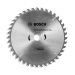 Disco de Sierra Bosch Diametro 7-1cuarto, Eje 5-8, 40D corte rapido eco for Wood, 2608644330