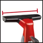 Limpiador de Cristales inalambrico Einhell 28cm BRILLIANTO,3437100, detalle ancho de cobertura