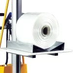 Elevador Posicionador Electrico de Bobinas - Rollos Hu-Lift 1.5 Ton - 1.5 mt E150A, 3893103, detalle soporte bobina V