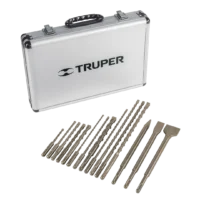 Juego de Brocas y Cinceles Truper SDS Plus 15Pc + Estuche