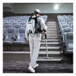 Aspiradora Inalambrica Makita 40V 2Lt VC008GZ Tipo Morral + Cargador + Batería, COMBO-1982, vista action 001