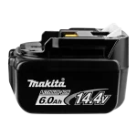 Bateria Makita 14.4v 6.0ah LXT BL1460A, 632G42-4 vista latt 2