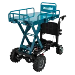 Carretilla Transportadora Eléctrica Makita 300Kg 36V Elevador y Volco Asistido DCU601 (4)