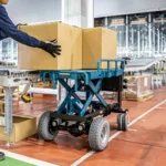 Carretilla Transportadora Eléctrica Makita 300Kg 36V Elevador y Volco Asistido DCU601 (5)