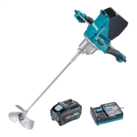 Mezclador Inalámbrico Makita 40V 240mm UT001GM102