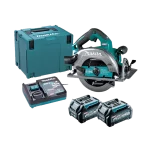 Sierra Circular Inalambrica Makita 7 1-4 Pulgada 40V XGT + Cargador + 2Baterias HS003GM202 vista ppal