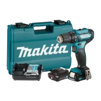 Taladro Atornillador Inalámbrico Makita 3/8 Pulgada 14Nm 12V DF333DWAE + Cargador + 2 Baterías