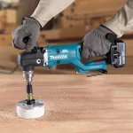 Taladro de Rotacion Angular Inalambrico Makita 0.5 Pulgada 18V DDA450Z, vista action