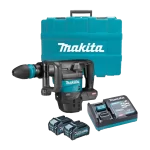 Martillo Demoledor Inalambrico Makita 9.4J 40V SDS MAX HM001GT202 + Cargador + 2 Baterías HM001GT202, vista ppal