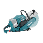 Cortadora de Concreto Inalambrica Makita 14 Pulgadas 80V CE001GZ01 vista ppal 002
