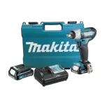 Llave de Impacto Inalámbrica Makita 12Pulgada 145Nm 12V + Cargador + 2 Baterías TW141DWYE vista ppal