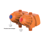 Regulador Automatico Presion Pedrollo 1x1 Pulgada 110V EASYPRESS diferencias