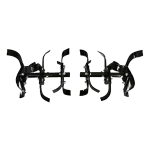 Cuchillas Minitractor FORTE FTD001-001, vista ppal