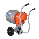 Mezcladora de Concreto Deper 150Lt Motor Electrico WEG 110V C150D+ 50986 Vista diagonal trasera