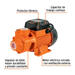 Electrobomba Periferica 1 x 1 34Hp Truper Expert 110v 10069 vista part