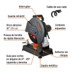 Tronzadora Truper 14pulg 2200W 11723 vista caracteristicas