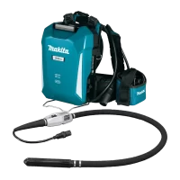 Vibrador para Concreto Inalámbrico Makita VR001CZ 36V 12000 rpm + Batery Pack PDC1200