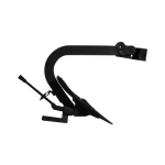 Arado Reversible KTC para Motoazada - Motocultor 438-TM-P vista lateral