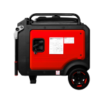 Planta Electrica Gasolina - GLP Inverter KTC 8.5kW 110-220v 1f Supersilencioso vista lateral 005
