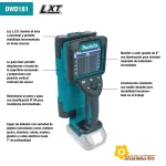 Detector de Materiales Makita 180mm DWD181ZJ vista detalles 001
