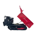 Carretilla Transportadora sobre Orugas Diésel Ducati 1000Kg 10Hp Volcó Hidráulico TAD1000 VISTA PPL