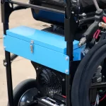 Hidrolavadora Alta Presion Blue Clean Gasolina 6900psi 22hp Carro detalle caja de herramientas 06.13.05.1050