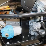 Hidrolavadora Alta Presion Blue Clean Gasolina 6900psi 22hp Carro detalle filtro 06.13.05.1050