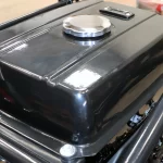 Hidrolavadora Alta Presion Blue Clean Gasolina 6900psi 22hp Carro detalle tanque fuel 06.13.05.1050