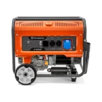 Planta Eléctrica Gasolina Husqvarna 8500w 1f 220v G8500P vista latt