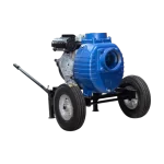 Motobomba GoodYear Autocebante 6 x 6 12hp Con Trailer vista ppl