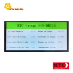 Planta Electrica Diesel KTC 13kVA 115-230v 1f Inverter 445-ODG15Xi display cargador