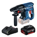 Rotomartillo Inalambrico Bosch 1.7J 18V SDS Plus GBH 180-LI + Bateria + Cargador, 0615A0024X vista ppal