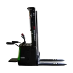 Estibador de Altura Eléctrico EP 1.7ton 24v Plataforma ES16-RS vista latt