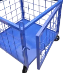 Canasta Metalica para Adobes 300Kg Accesorio Pluma Grua ADB300FM detalle puerta