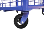 Canasta Metalica para Adobes 300Kg Accesorio Pluma Grua ADB300FM detalle ruedas