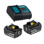 Cargador de Bateria Makita 18v 5.0Ah DC18RC + 2 Baterías 18v 3.0 Ah 630714-3PRO-2