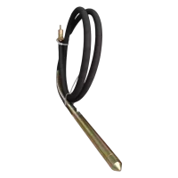 Eje Flexible 4mt + Cabezote 38mm Acople Roscado para Vibrador de Concreto