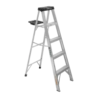 Escalera de Tijera Aluminio Truper Tipo III 6E 3.4mt 150kg