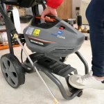 Hidrolavadora Blue Clean 2200psi 2500w 220v vista uso