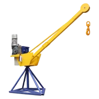 Pluma Grúa Maquitec 500kg Tipo Malacate Motorreductor 3.0hp 220/440v 3f Sub/Bajada