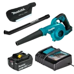 Soplador-Aspirador-Inalambrico-Makita-0-a-18.000-RPM-18V-DUB185ZX2 + Cargador + 1 Bat