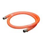 Manguera de Succión Corrugada Trasparente X Secciones Vista ppl