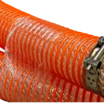 Manguera de Succión Corrugada Trasparente X Secciones Vista zoom 2