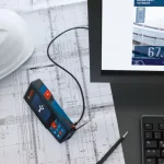 Medidor Laser de Distancia 150m GLM 50-27 C Bosch vista uso